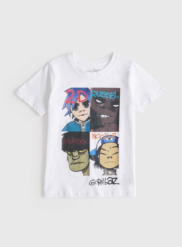 Gorillaz Graphic Print T-Shirt 5 years